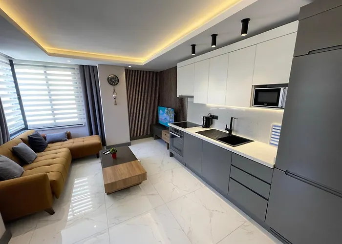Sa Apartments! 2Bd Flat 400M To The Beach Apartment Alanya